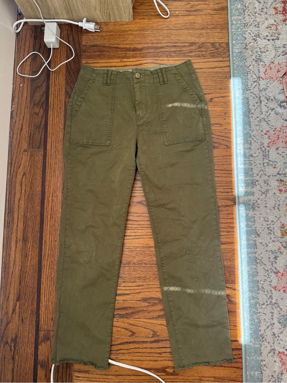 Women’s Olive Green Utility Pants